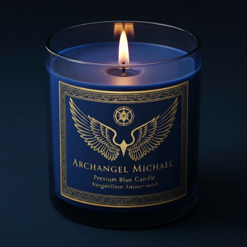 Archangel Michael Protection Candle