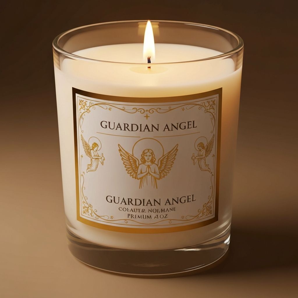 Guardian Angel Blessing Candle