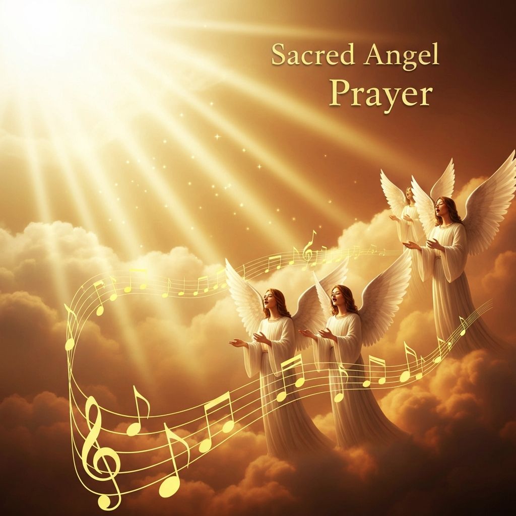 Sacred Angel Prayer - Sung